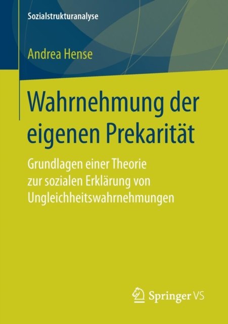 Wahrnehmung der eigenen Prekaritat