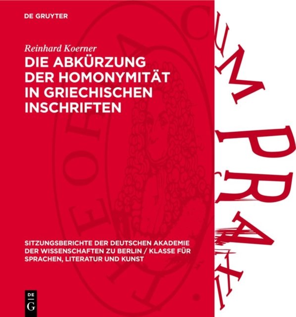 Abkürzung der Homonymität in griechischen Inschriften