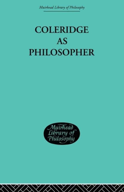 Coleridge as Philosopher