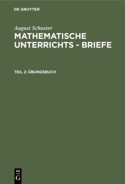 Ubungsbuch