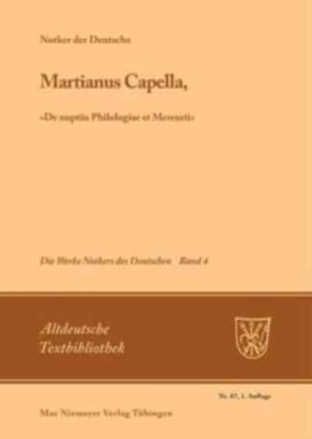 Martianus Capella, »De Nuptiis Philologiae Et Mercurii«