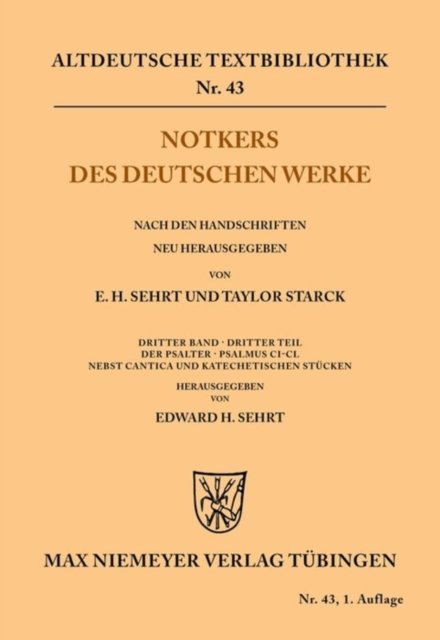 Notkers des Deutschen Werke