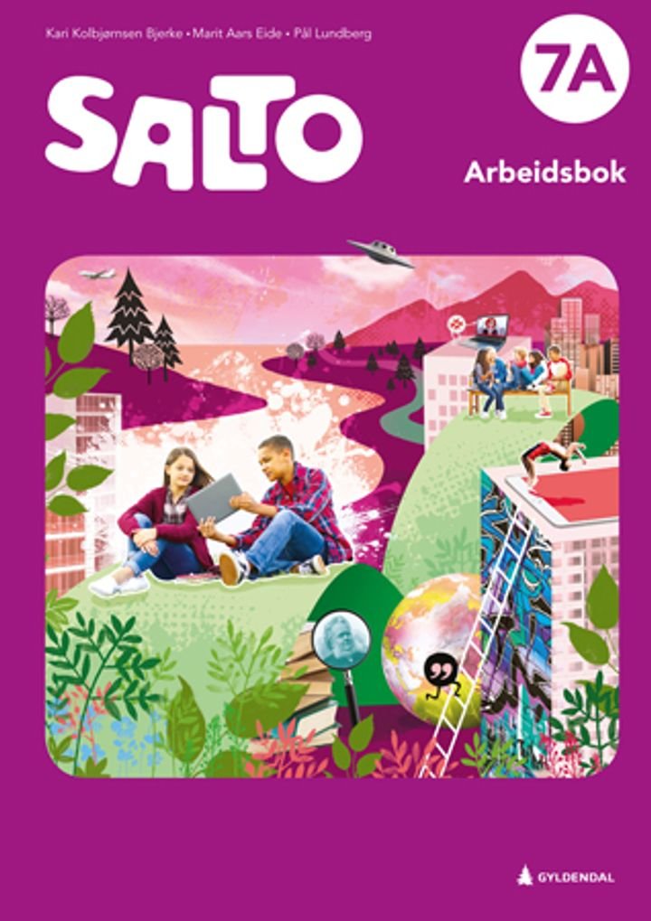 Salto 7A, 2. utg. - Arbeidsbok : norsk for barnesteget