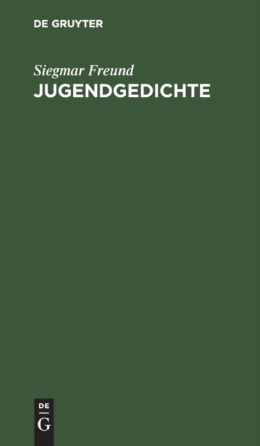 Jugendgedichte