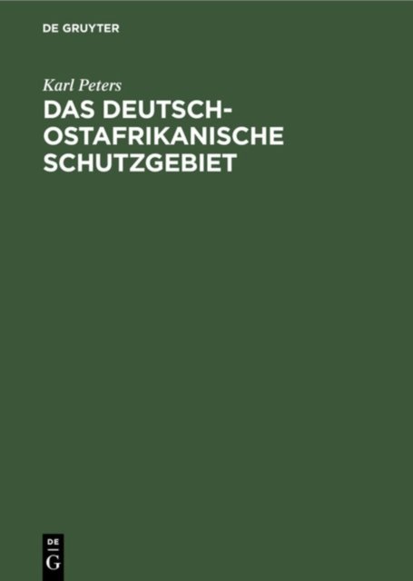 Deutsch-Ostafrikanische Schutzgebiet
