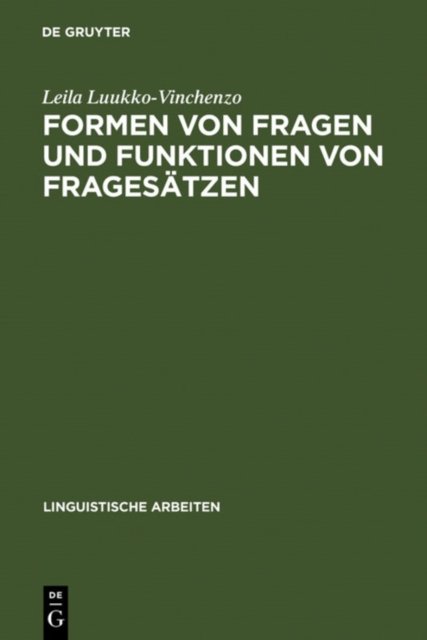 Formen von Fragen und Funktionen von Fragesatzen