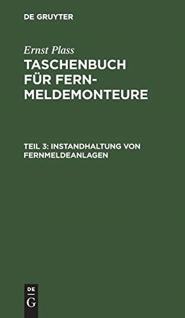 Instandhaltung Von Fernmeldeanlagen