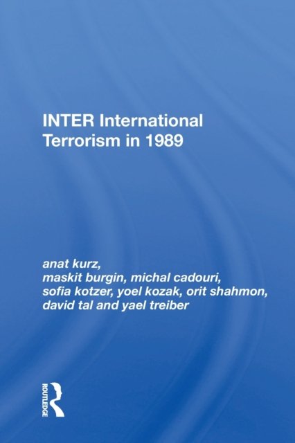 Inter: International Terrorism In 1989