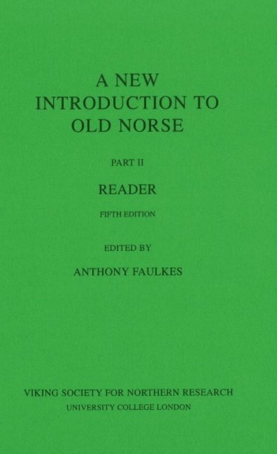 New Introduction To Old Norse