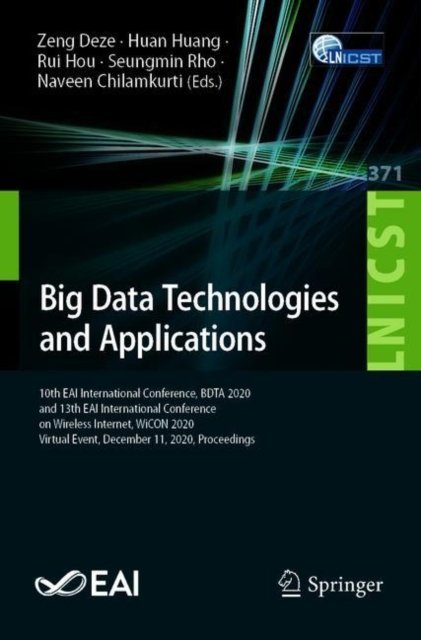 Big Data Technologies and Applications