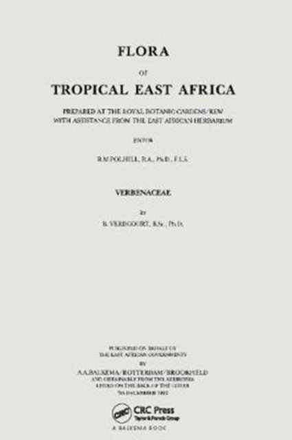 Flora of Tropical East Africa - Verbenaceae 1992