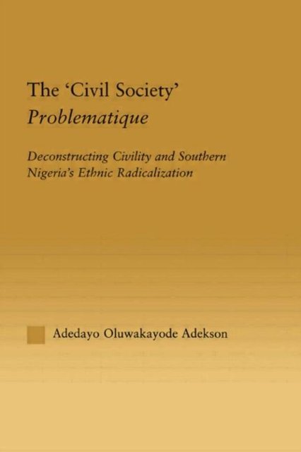 The ''Civil Society'' Problematique