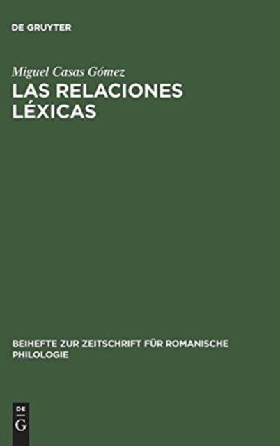 Las relaciones lexicas