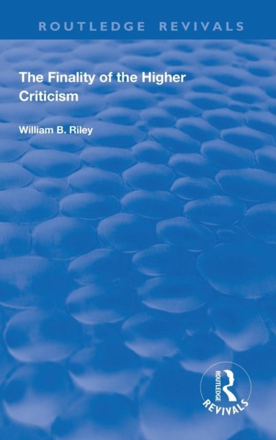 The Finality of the Higher Criticism