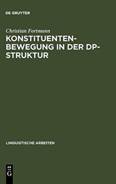 Konstituentenbewegung in Der Dp-struktur