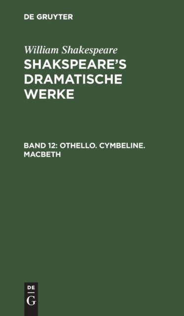 Othello. Cymbeline. Macbeth