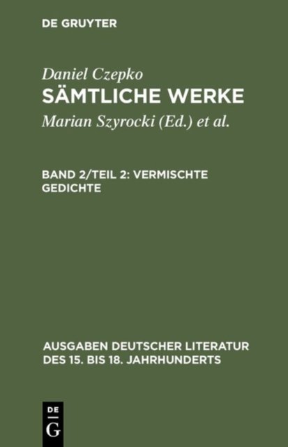 Vermischte Gedichte