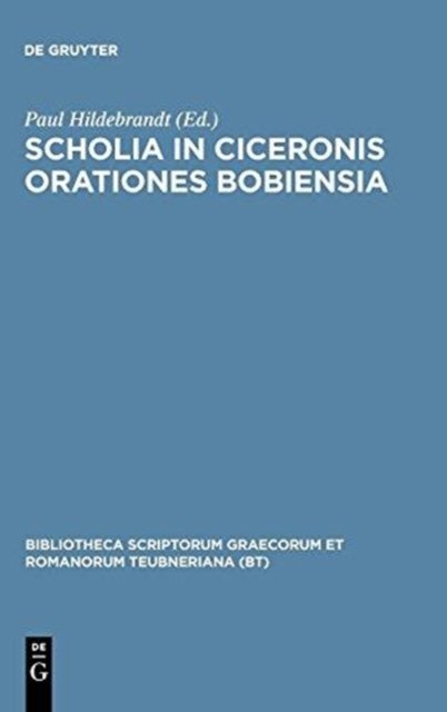 Scholia in Ciceronis orationes Bobiensia