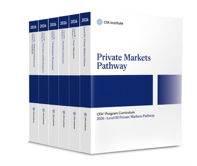 2026 CFA Curriculum Level 3 Pathway 2 Box Set (Pri vate Markets)
