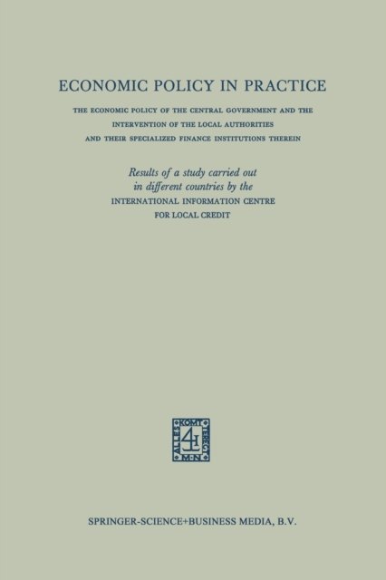 Economic policy in practice