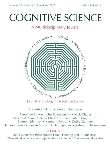 2004 Rumelhart Prize Special Issue Honoring John R. Anderson