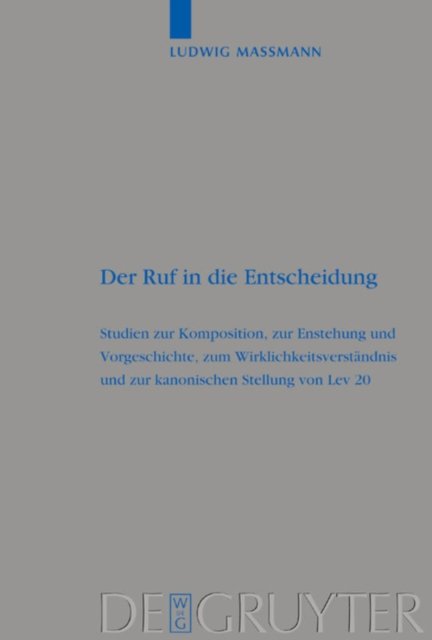 Der Ruf in die Entscheidung