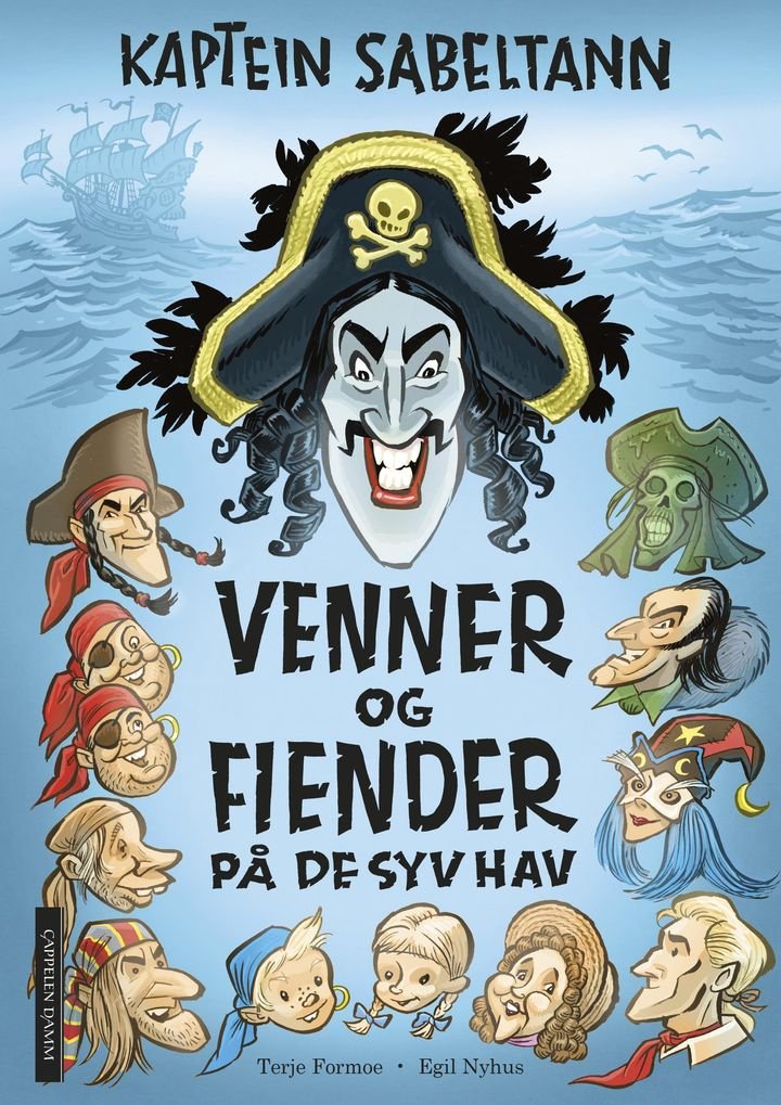 Kaptein Sabeltann - venner og fiender på de syv hav