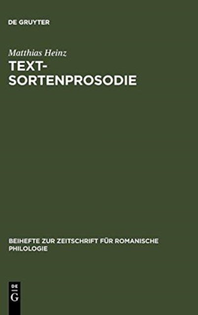 Textsortenprosodie