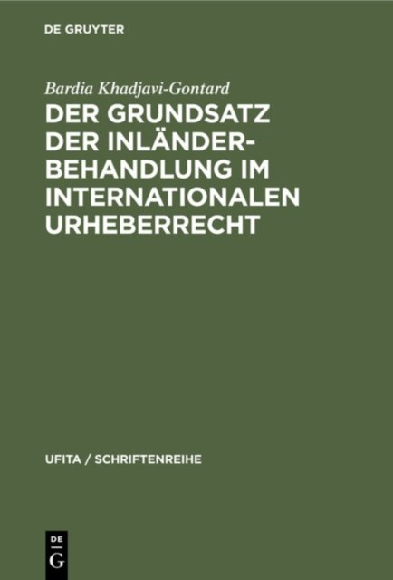 Grundsatz der Inländerbehandlung im internationalen Urheberrecht