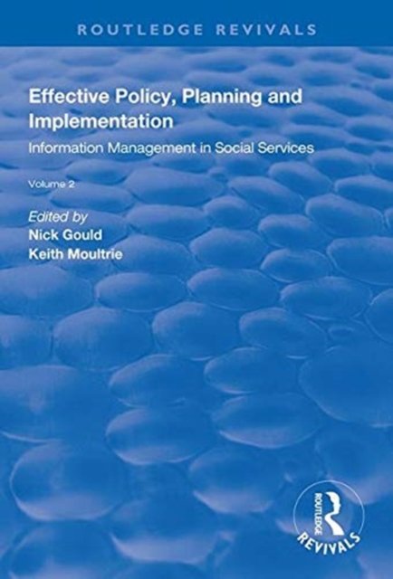 Effective Policy, Planning and Implementation