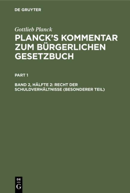 Recht Der Schuldverhaltnisse (Besonderer Teil)
