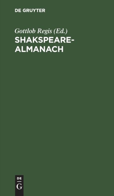 Shakspeare-Almanach