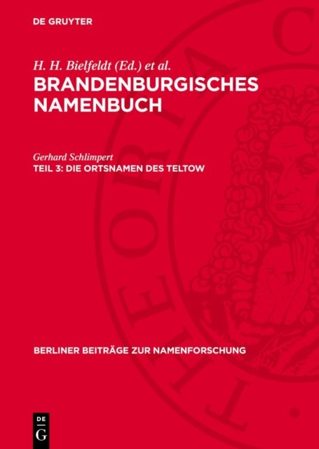 Die Ortsnamen Des Teltow