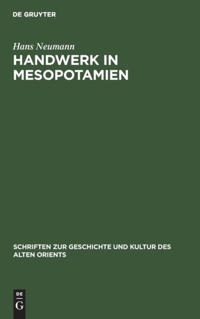 Handwerk in Mesopotamien