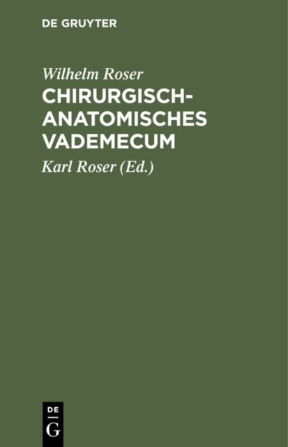 Chirurgisch-Anatomisches Vademecum