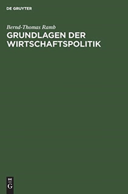 Grundlagen der Wirtschaftspolitik