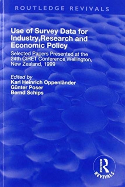Use of Survey Data for Industry, Research and Economic Policy