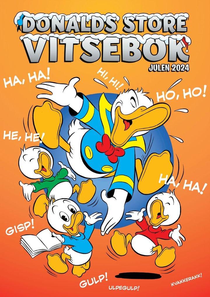 Donald store vitsebok - julen 2024