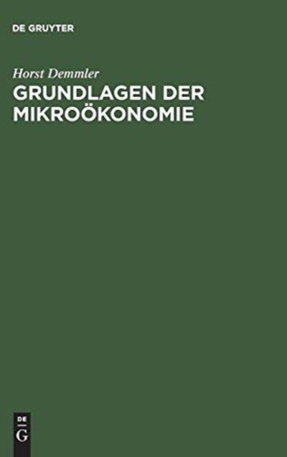 Grundlagen Der Mikrookonomie