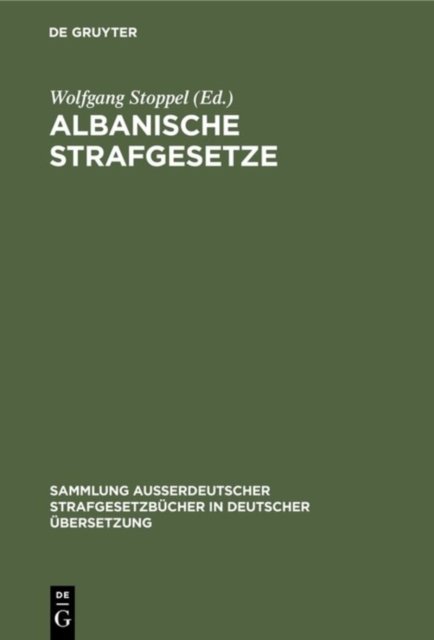 Albanische Strafgesetze