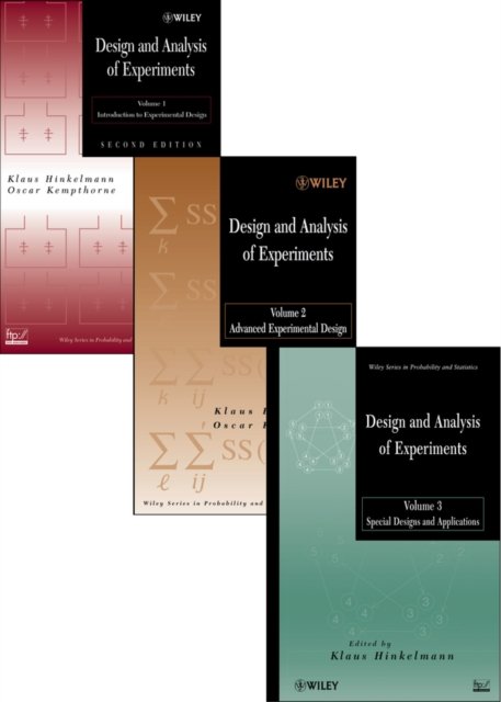 Design and Analysis of Experiments 3V SET