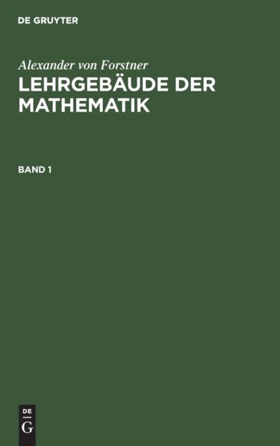 Lehrbuch Der Niederen Arithmetik