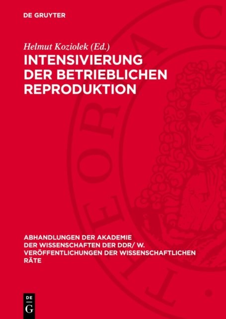 Intensivierung Der Betrieblichen Reproduktion