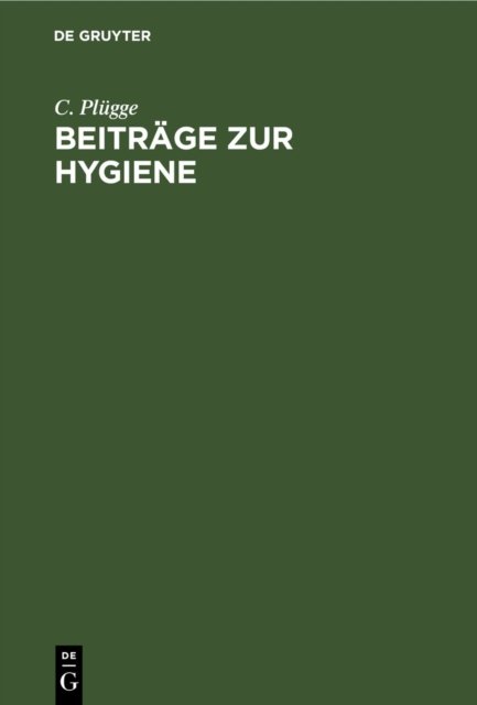 Beitrage Zur Hygiene
