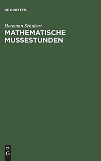 Mathematische Mußestunden
