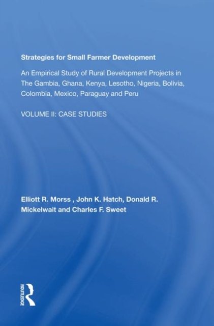 Strategies For Small Farmer Development