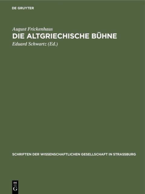 Die Altgriechische Buhne