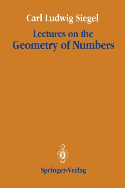Lectures on the Geometry of Numbers