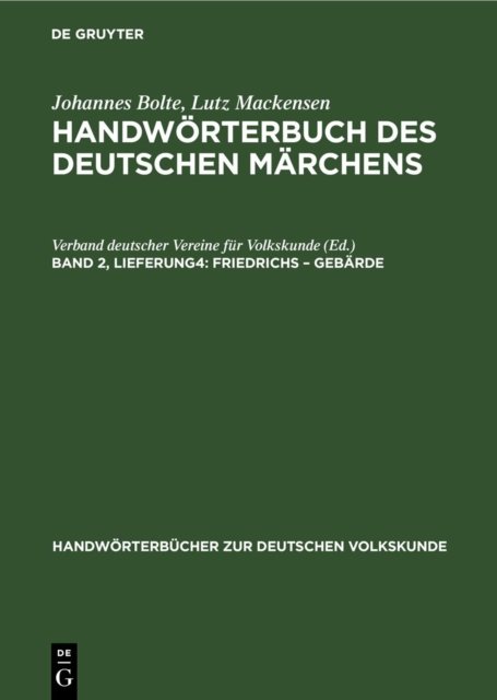Friedrichs - Gebarde
