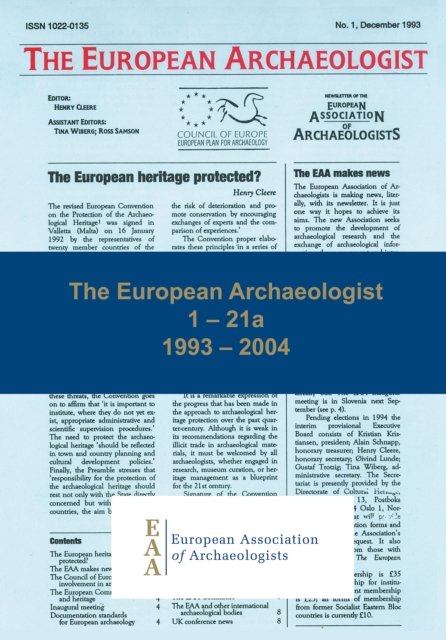 European Archaeologist: 1 – 21a